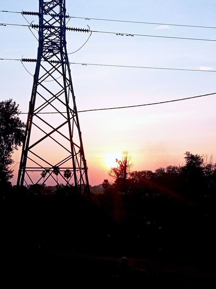 sunset scene