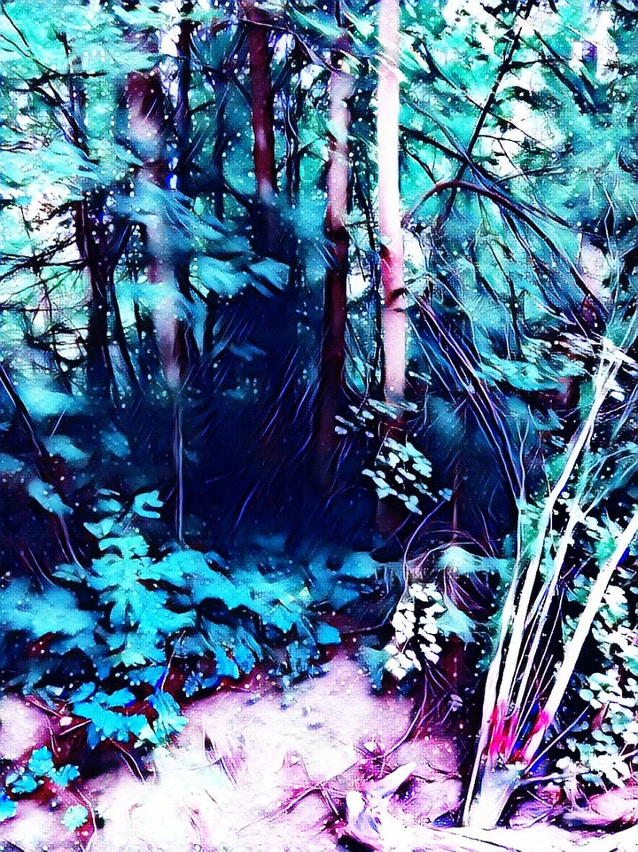 blue