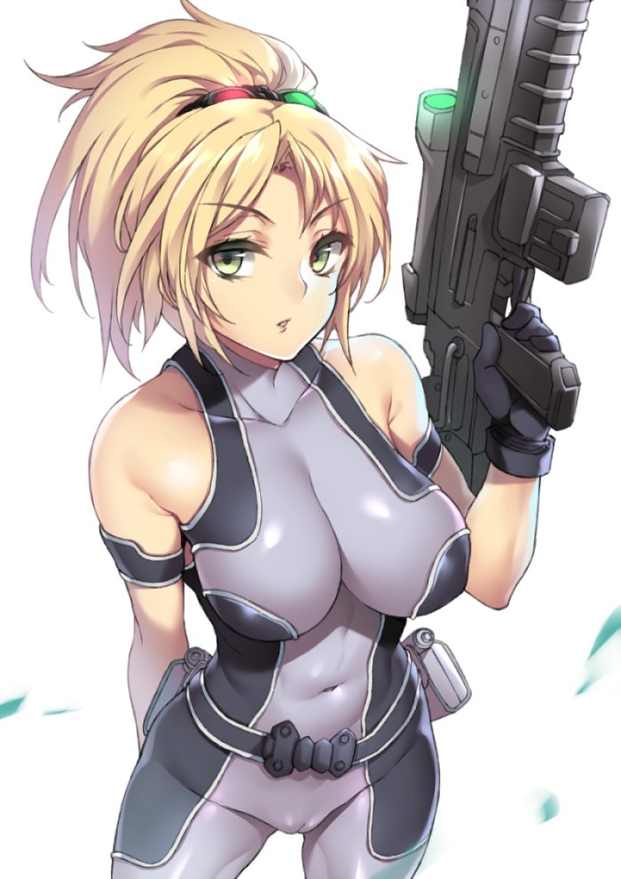 girl with a gun