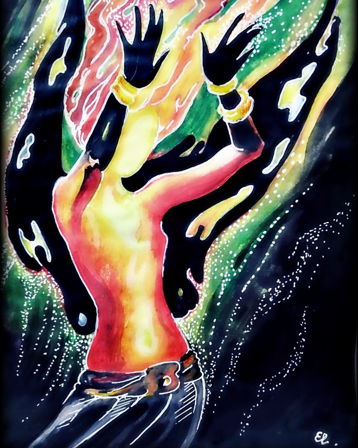 Fire butterfly