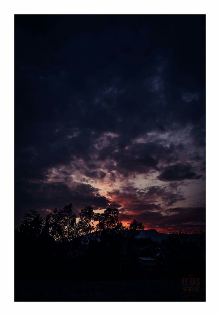 sunset in little bit different way