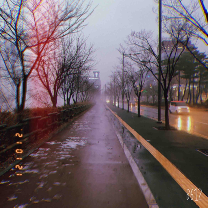 My house beside street (in korea)