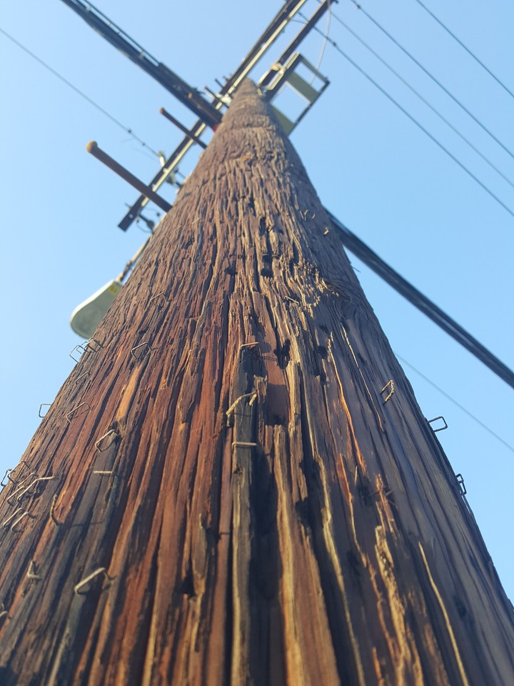 electric post