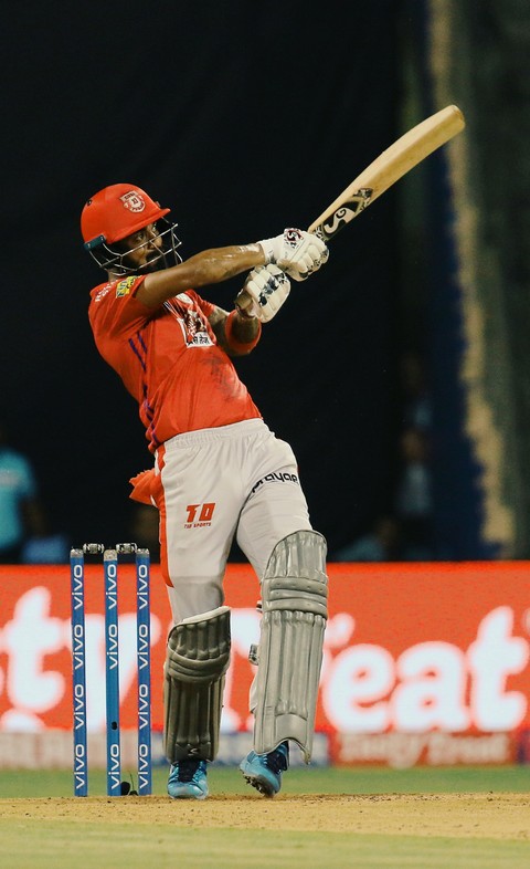 K.L.Rahul 6,six 3,four In IPL match100 Runs