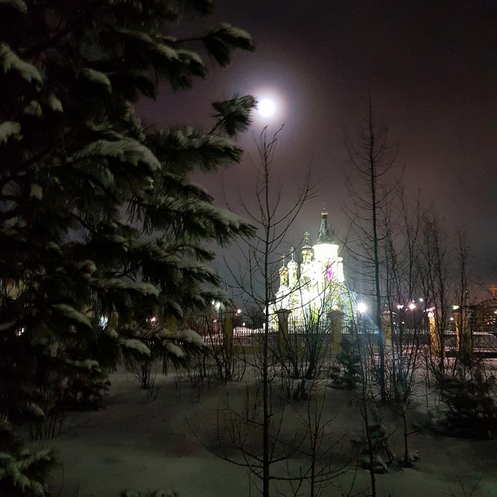 зима