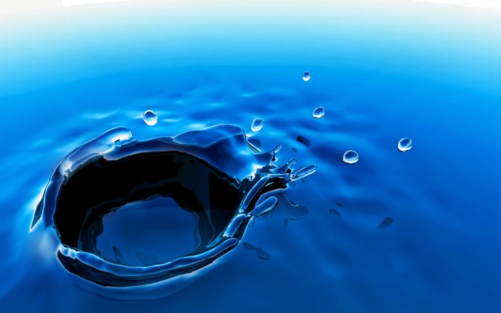 Water drops rain