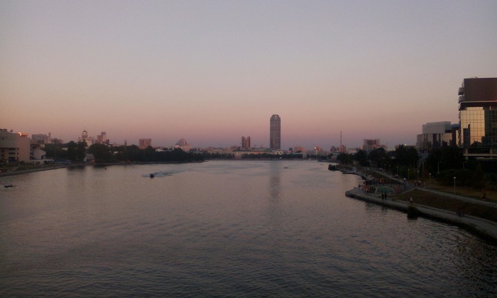 Sunset...