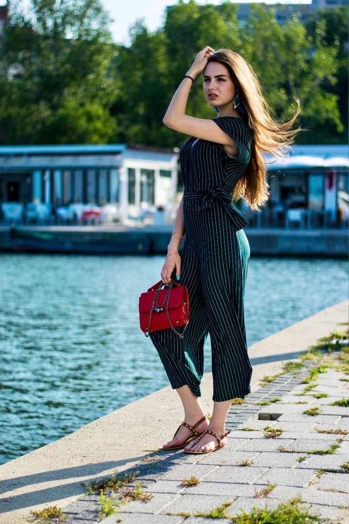 girl in port