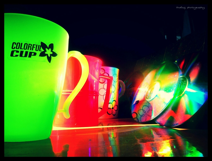 colourful cup