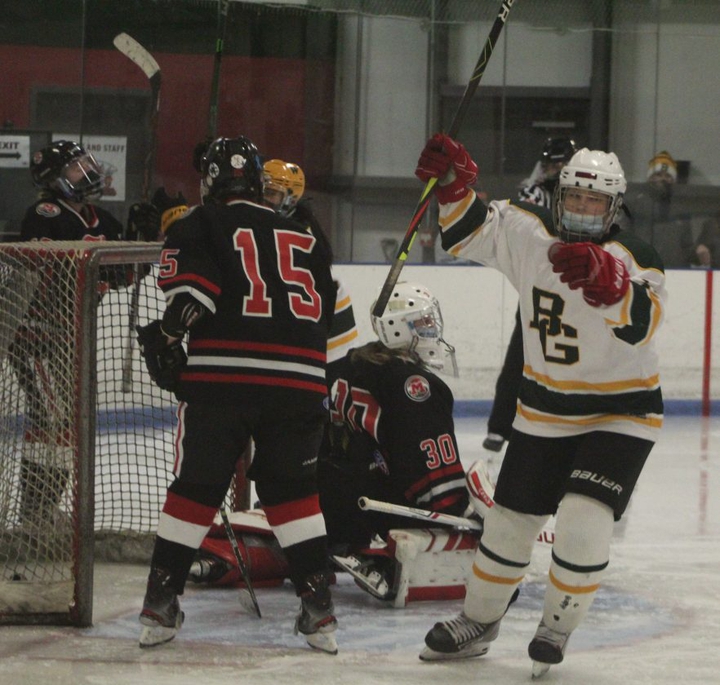 McLaughlim scores game winning goal vs Berlin/Gorham