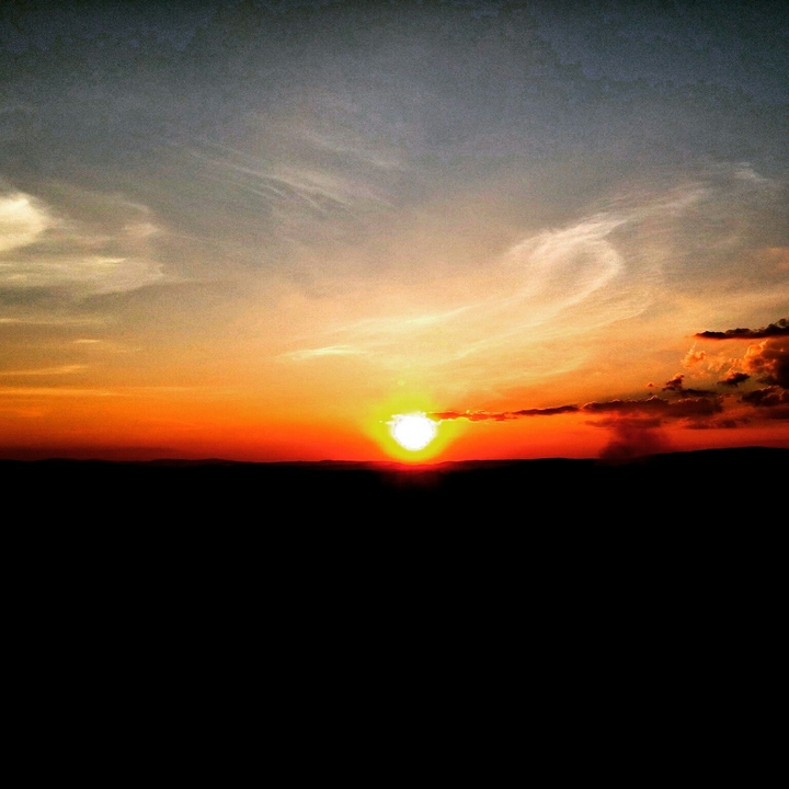 sun set