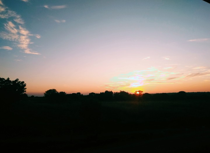 sunset sky