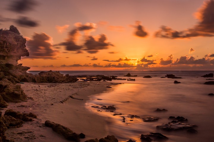 golden hour sunset