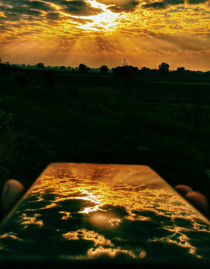 shadow in the sky