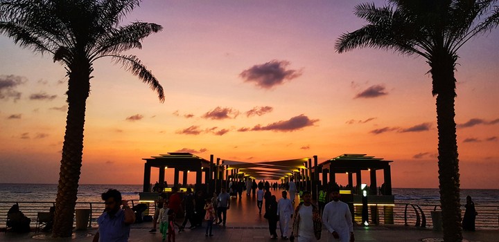 Sunset in Jeddah