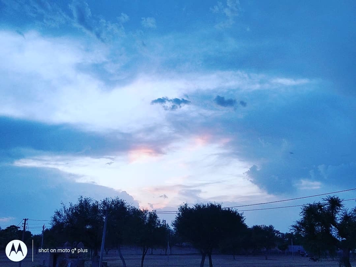 evening sky