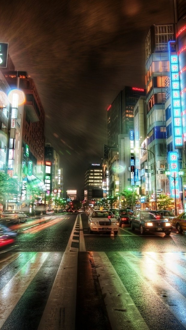 City lights