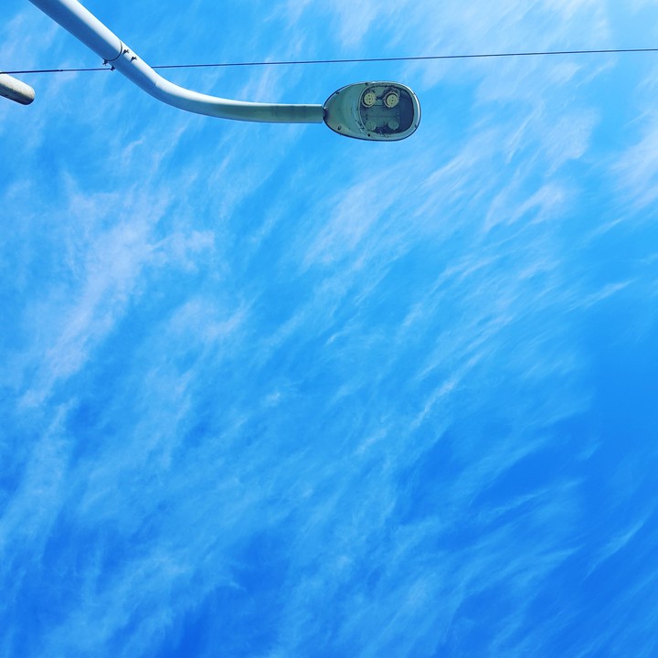 blue sky