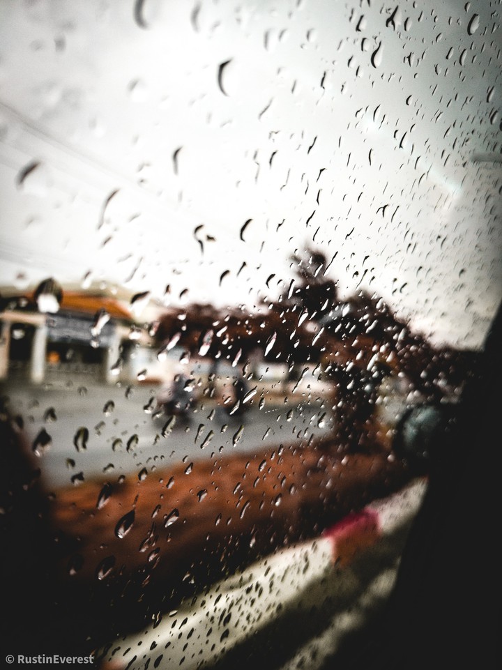 View in rain
