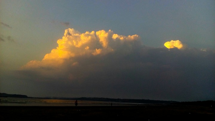 evening on the beach