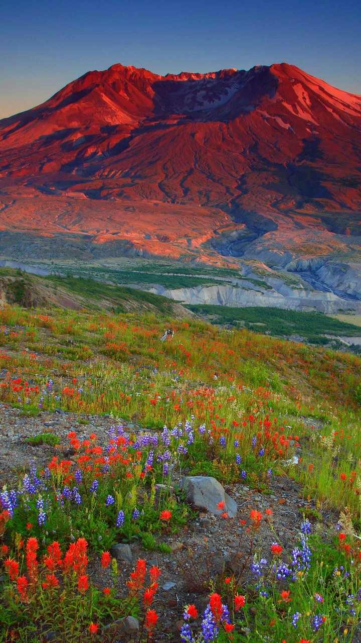 Red mountain