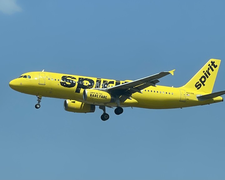 Spirit airlines from LAX into BWI (Thurgood Marshall)