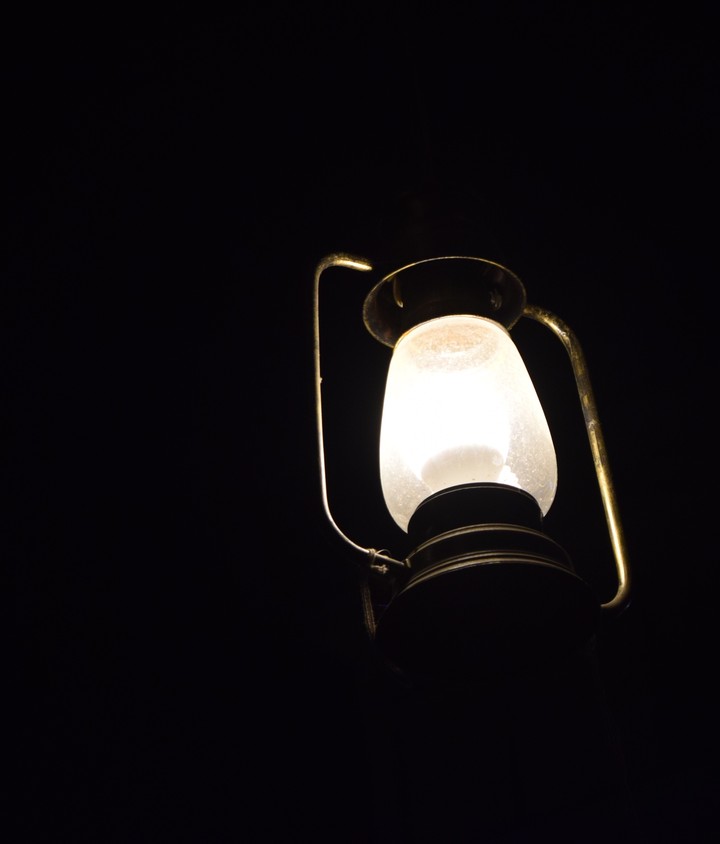light in dark