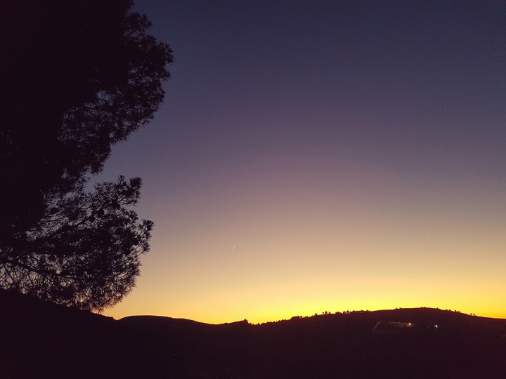 After sunset