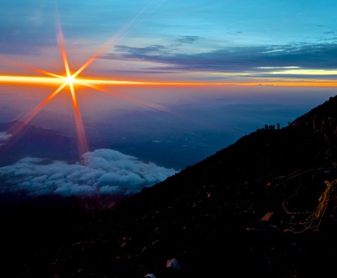A Moment of Sunset