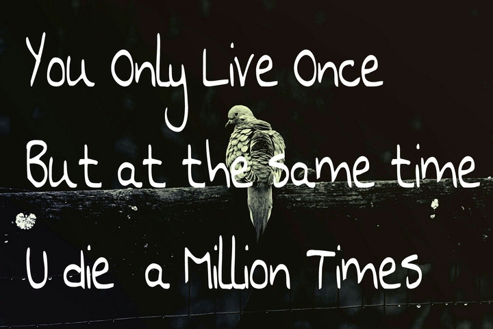 No life without sadness