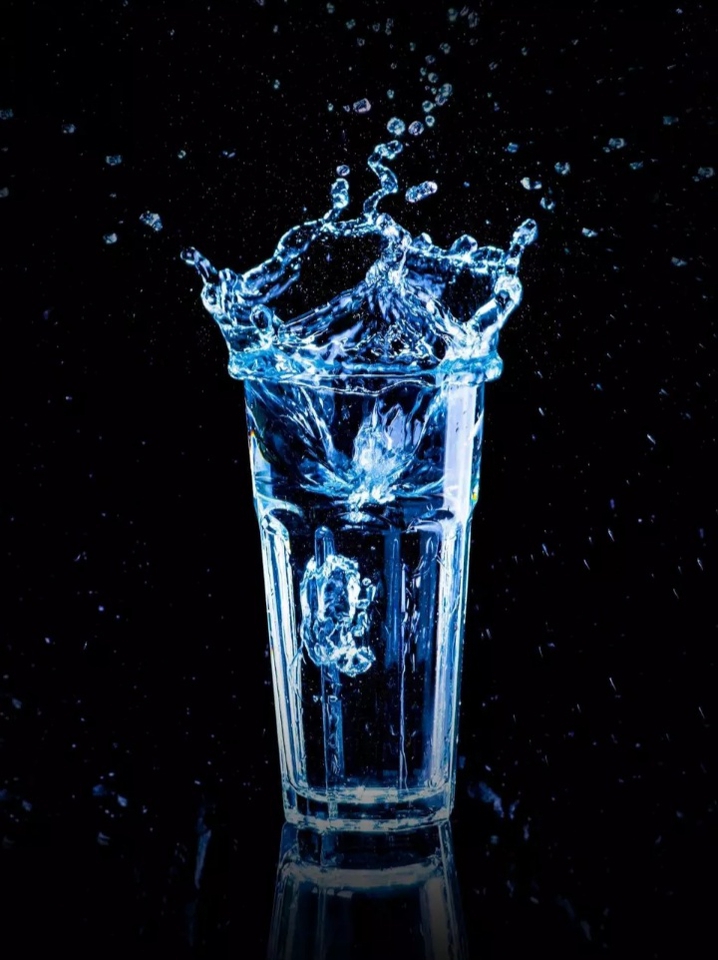 a storm in a glass of water ⭐❄♥