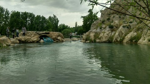 Very beautiful photograph of scenic, historical, kermanshah