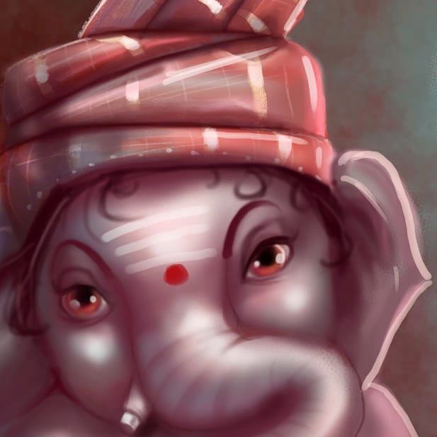 so cute Ganesh ji