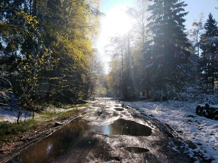 дорога к дому:)