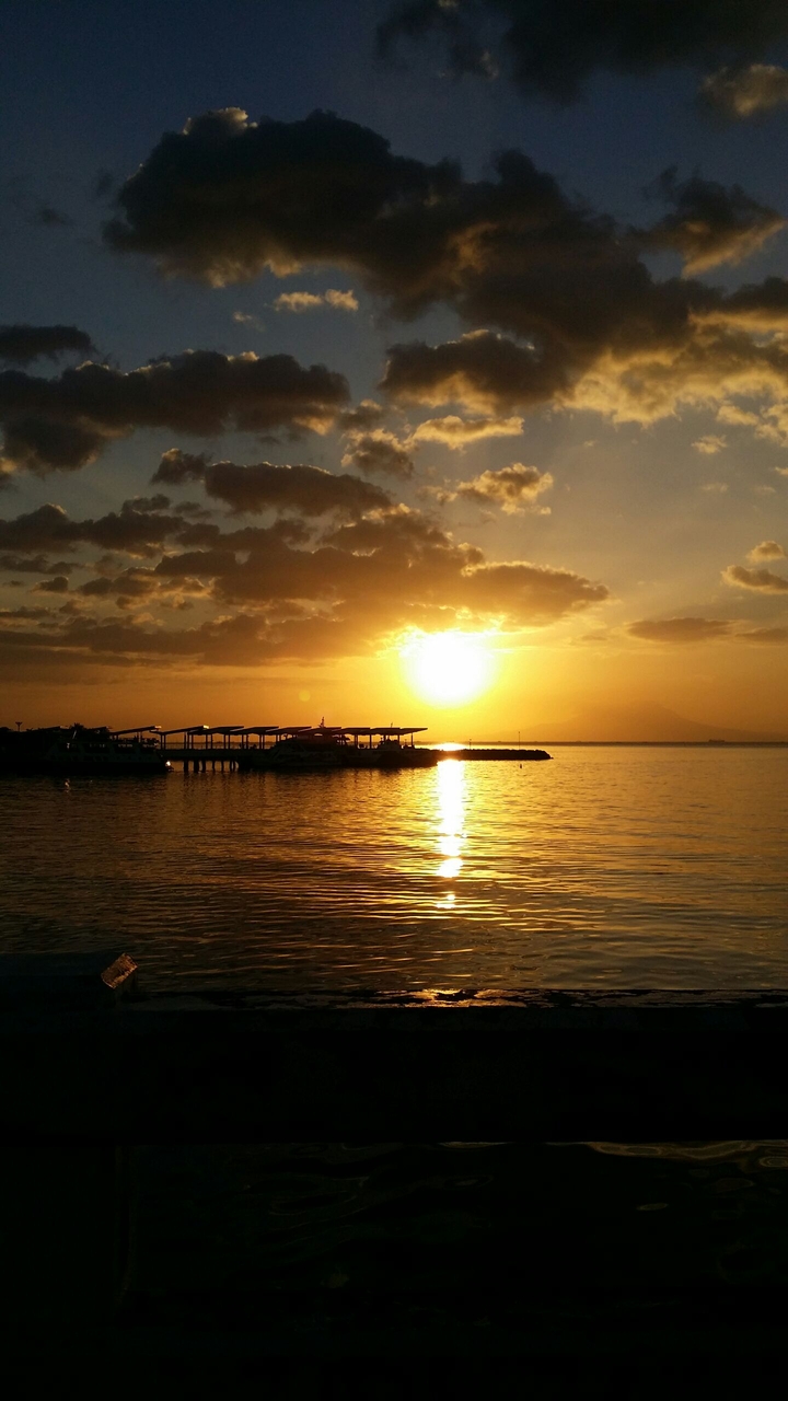 Sunset in the Philippines