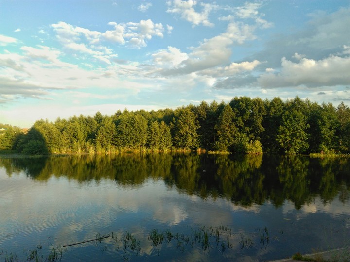 Calm water