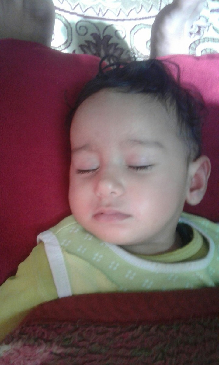 sleeping girl