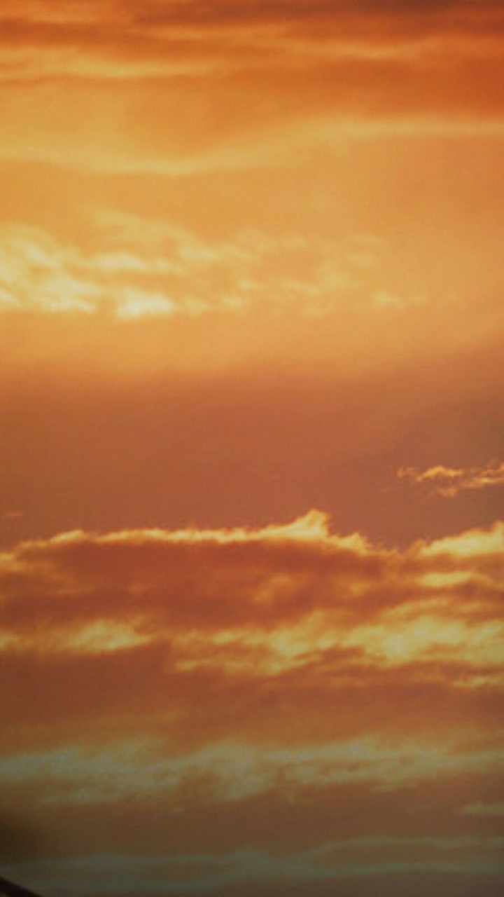 Orange sky