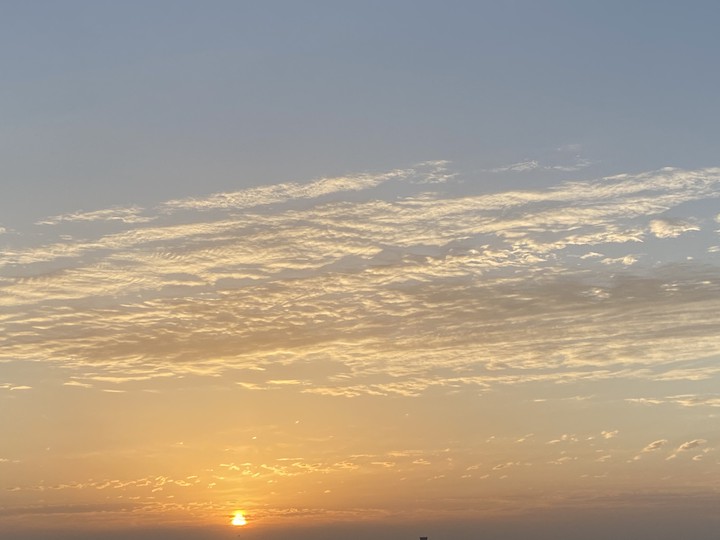 sunset evening click