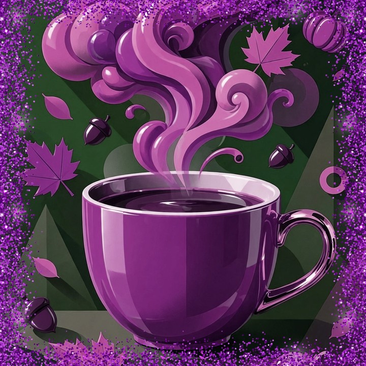 Purple breakfast