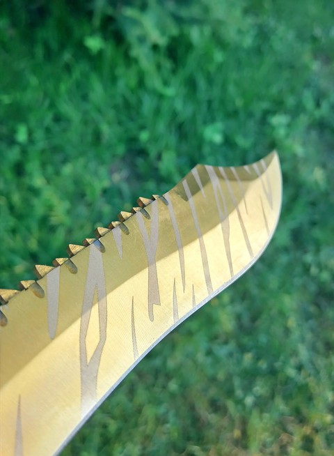 Golden Knife Bowie CSGO