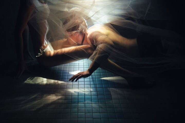 Under the water ..