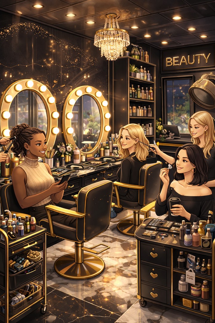 beauty parlour