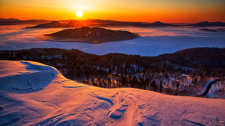 Lake Kussharo, Japan