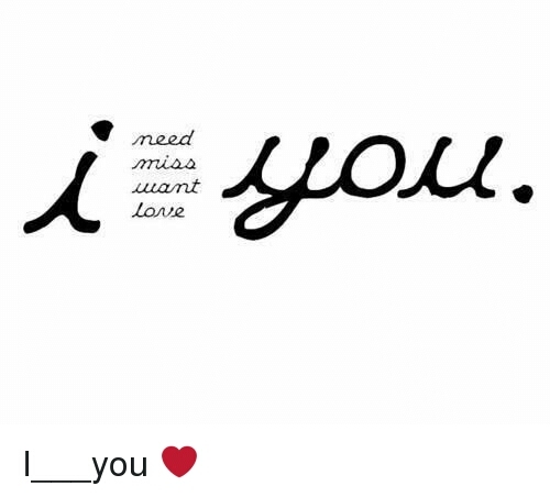 I....... you! ❤️