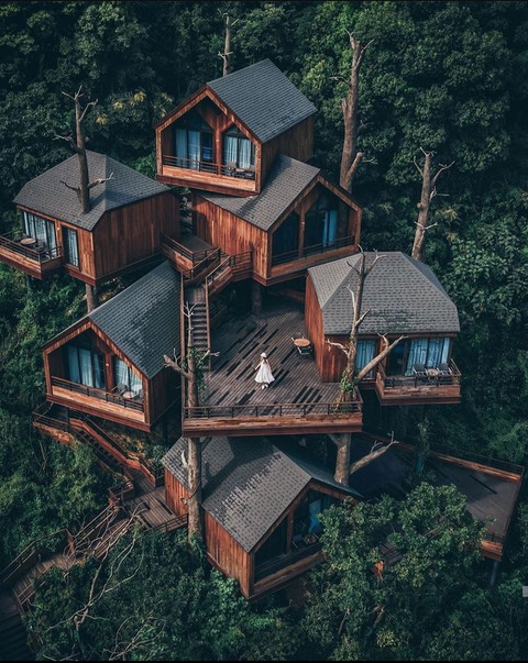 Building, landscapes वॉलपेपर