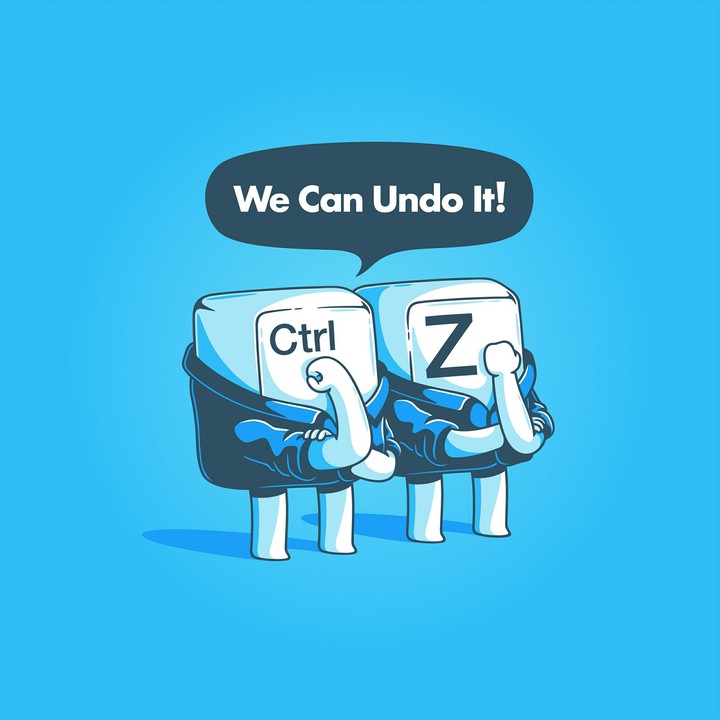 we can undo it