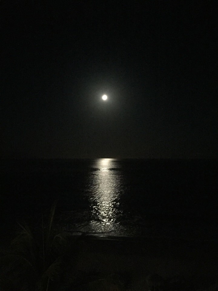 Moon on the water