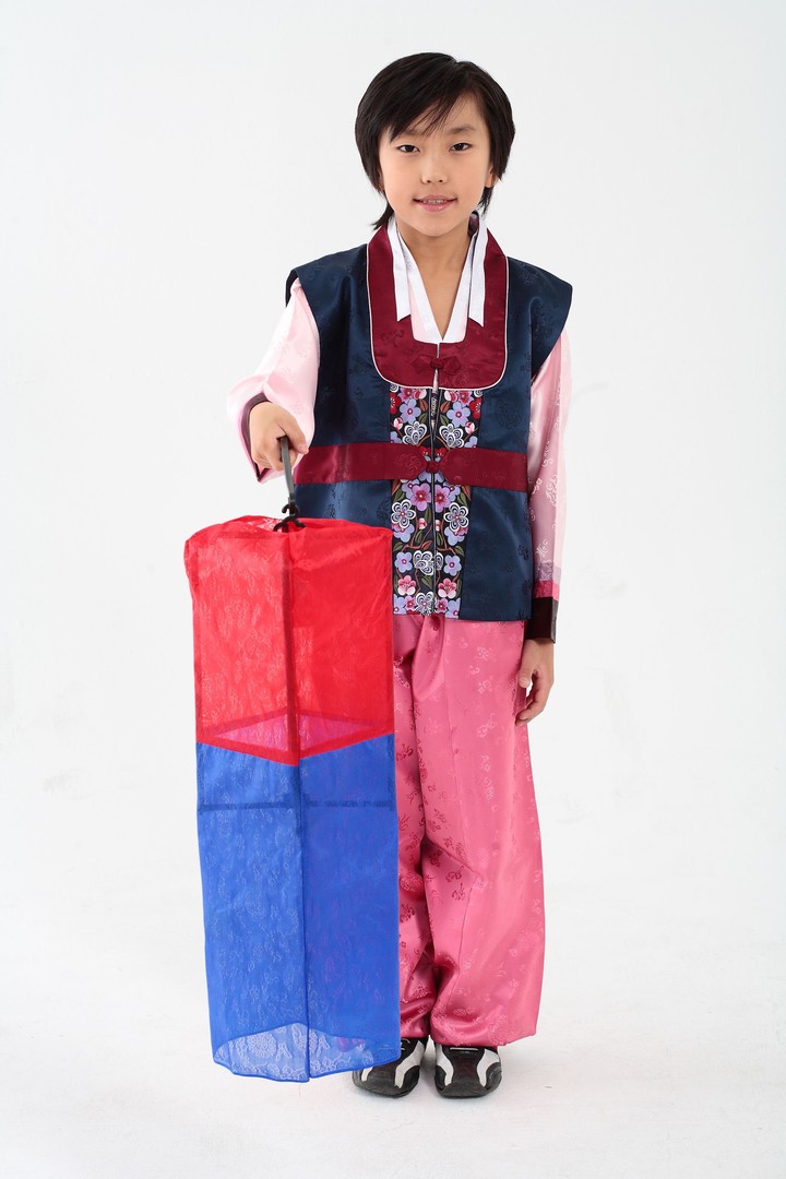 Family in Korean Dress