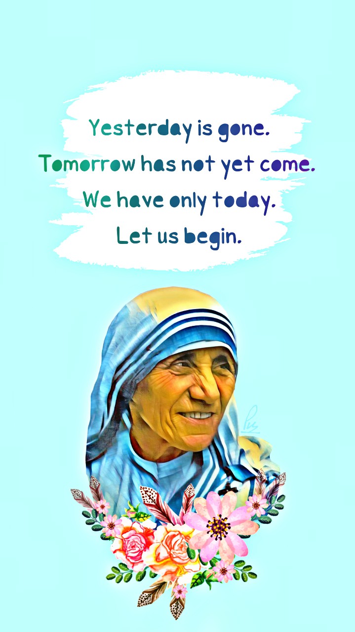 Mother Teresa (•‾⌣‾•)و ̑̑♡